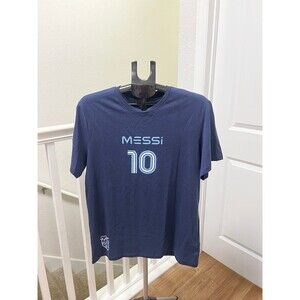 Lionel Messi #10 Messi Collection T-Shirt 100% Cotton Men’s Size Large